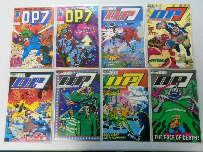 D.P.7 Set:#1-32, 8.0 VF (1986-1989)