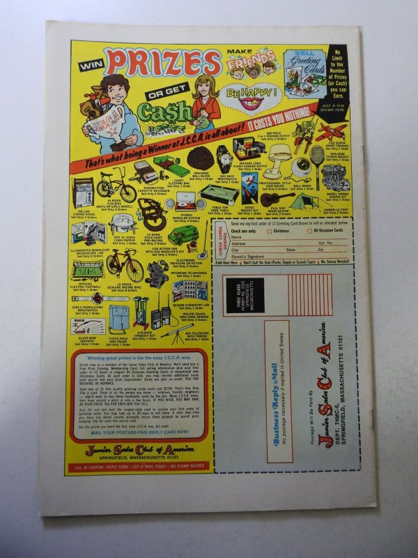 Supernatural Thrillers #9 (1974) FN Condition MVS Intact