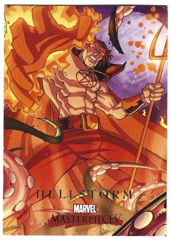 2008 Marvel Masterpieces #32 Hellstrom