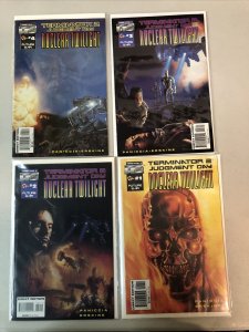 Terminator 2 Judgment Day Nuclear Twilight (1991) #1 2 3 4 Complete Set Malibu
