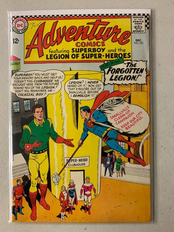 Adventure Comics #351 1st appearance White Witch 6.0 (1966)