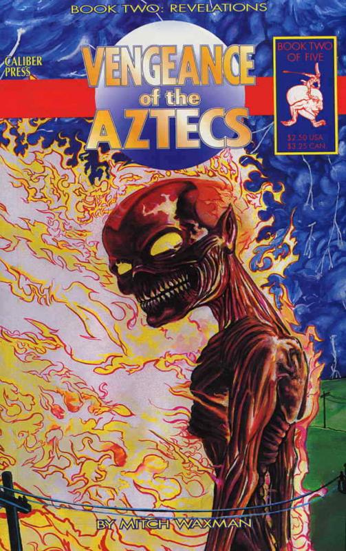 Vengeance of the Aztecs #2 VF/NM; Caliber | save on shipping - details inside