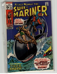 Sub-Mariner #24 (1970) Namor the Sub-Mariner