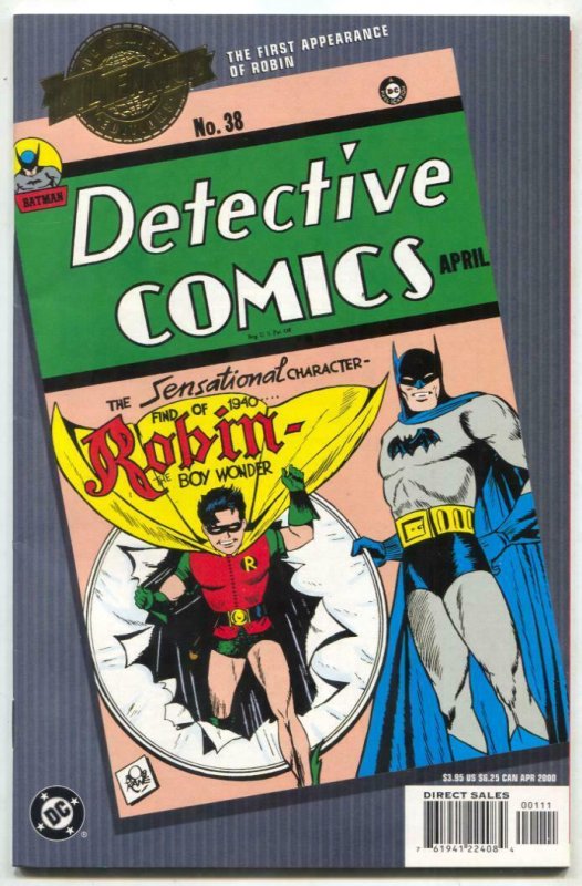 Millennium Edition: Detective Comics #38- reprints 1st Robin