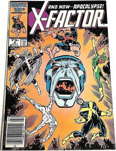 X-FACTOR#6  FN 1986 FIRST APOCALYPSE MARVEL COMICS