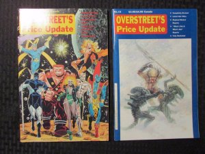 1990 OVERSTREET'S Price Update #14 15 FVF 7.0 LOT of 2 Guardians of the Galaxy