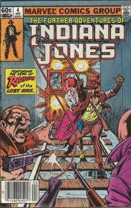 Further Adventures of Indiana Jones #4 ORIGINAL Vintage 1983 Marvel Comics