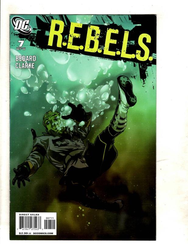 Lot Of 15 Rebels DC Comic Books # 1 2 3 4 5 6 7 8 9 10 11 12 13 14 1 CJ10