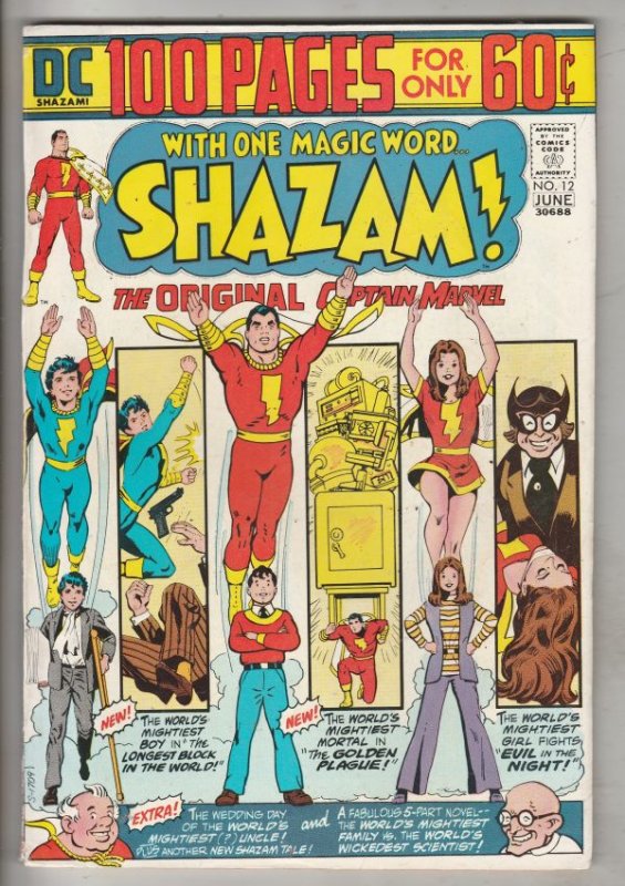 Shazam #12 (May-74) VF/NM High-Grade Captain Marvel