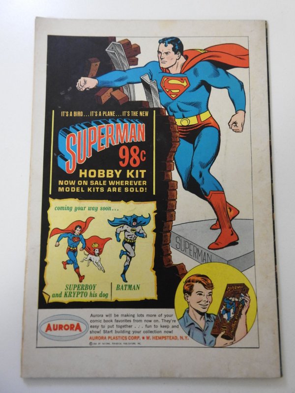 World's Finest Comics #146 (1964) VG+ Cond centerfold detached bottom st...