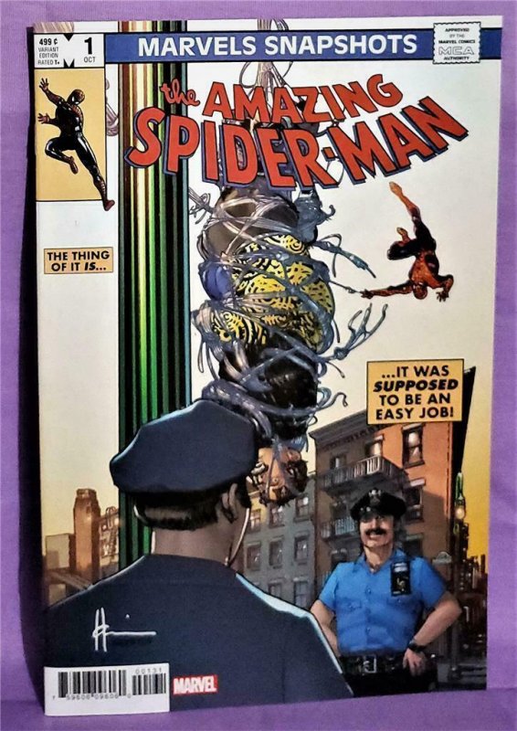 MARVELS Snapshots SPIDER-MAN #1 Howard Chaykin Variant Cover (Marvel 2020)