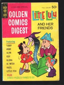 Golden Comics Digest #36 1974-Little Lulu & Tubby-Witch Hazel-VG