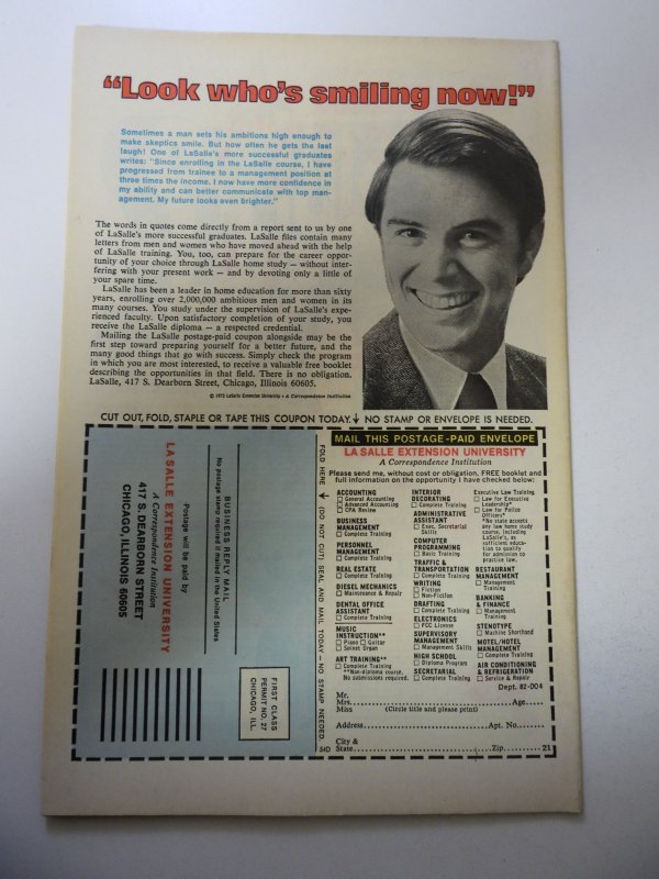 Amazing Adventures #39 (1976) VF Condition