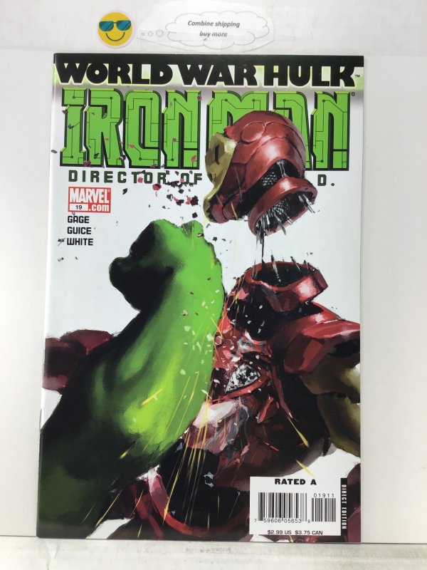 Iron Man #19 (2007) World war hulk