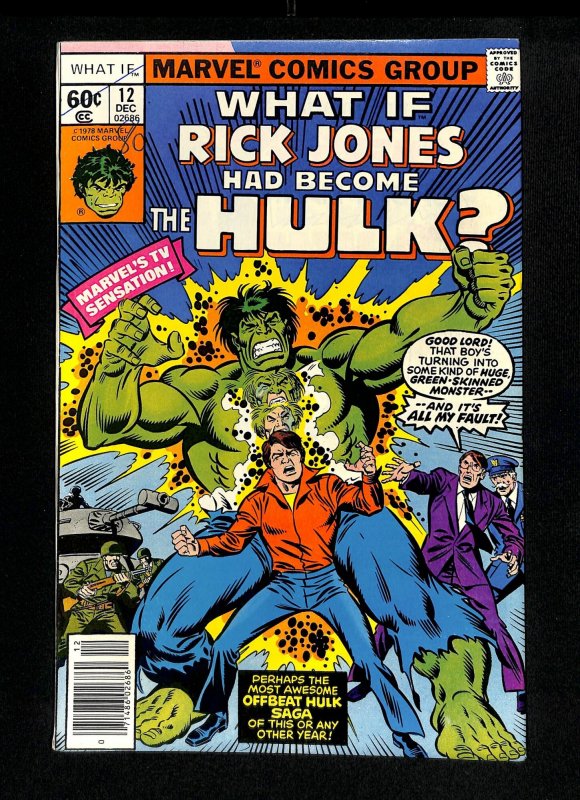 What If? (1977) #12 Rick Jones Had Become Hulk!