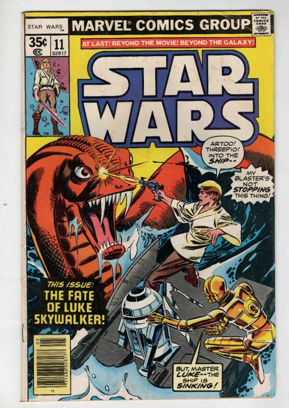 Star Wars #11 VINTAGE 1978 Marvel Comics Luke Skywalker