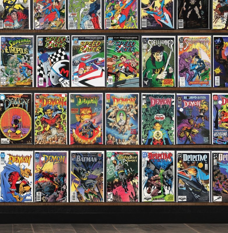 Huge Lot 140+ Comics with Action Comics, Detective Comics, The Demon & More!