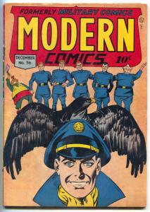 Modern Comics #56 1946- BLACKHAWK- Torchy- Golden Age VG-
