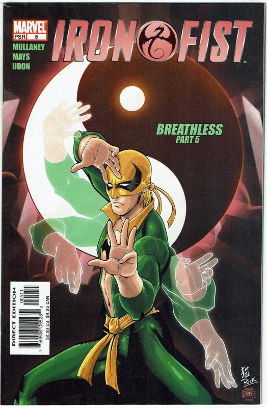 Iron Fist #5 (2004) Kevin Lau NM