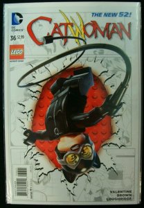 DC Catwoman #36 Variant Lego Cover