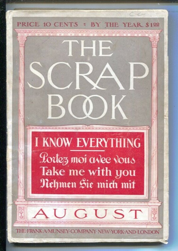 Scrap Book 8/1909-Munsey-Genius Lured By Drugs-Clairvoyants and Wall Street-L...