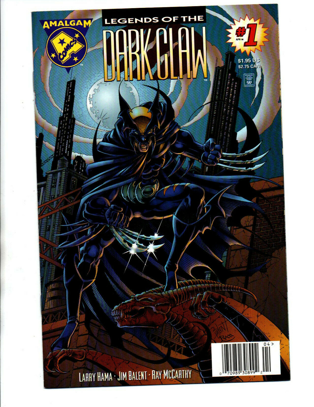 Legends of the Dark Claw #1 newsstand - Batman - Wolverine - Amalgam -  (-NM) | Comic Books - Modern Age, DC Comics, Wolverine, Superhero / HipComic