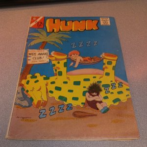 Hunk #11 charlton comics 1963 Silver age jungle prehistoric cartoon