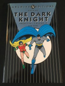 DC ARCHIVES: BATMAN - THE DARK KNIGHT Vol. 2 Hardcover, Second Printing