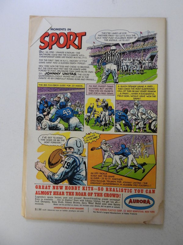 Star Spangled War Stories #124 (1966) GD+ condition see description