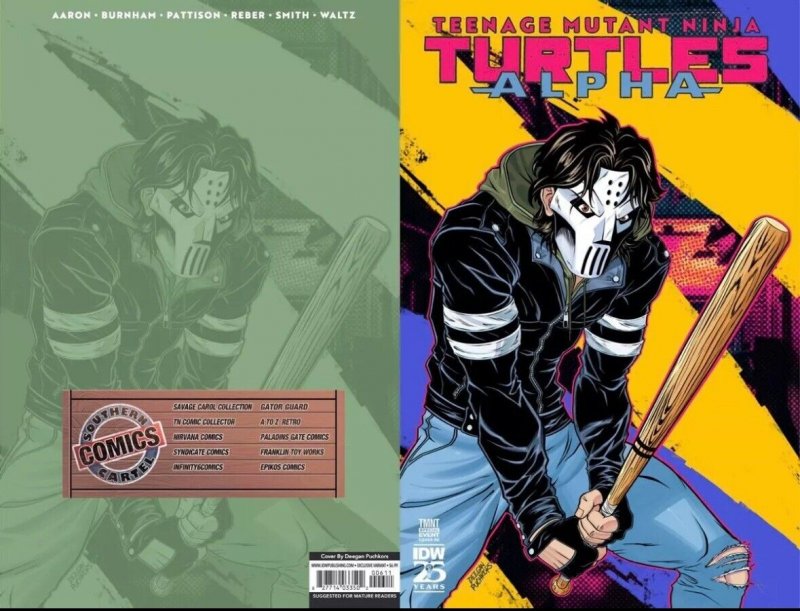 ??Teenage Mutant Ninja Turtles: Alpha #1 Deegan Southern Comics Cartel ?