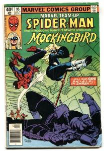 MARVEL TEAM-UP #95 First appearance MOCKINGBIRD-bargain copy