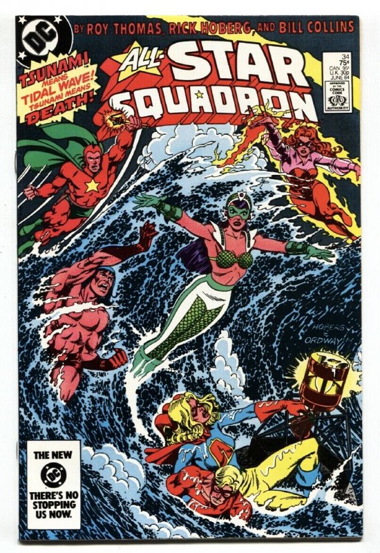 All-Star Squadron #34 1984 Freedom Fighters issue DC comic book