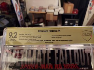 Ultimate Fallout 4 (2011) Auto'd 1st appearance of Miles Morales