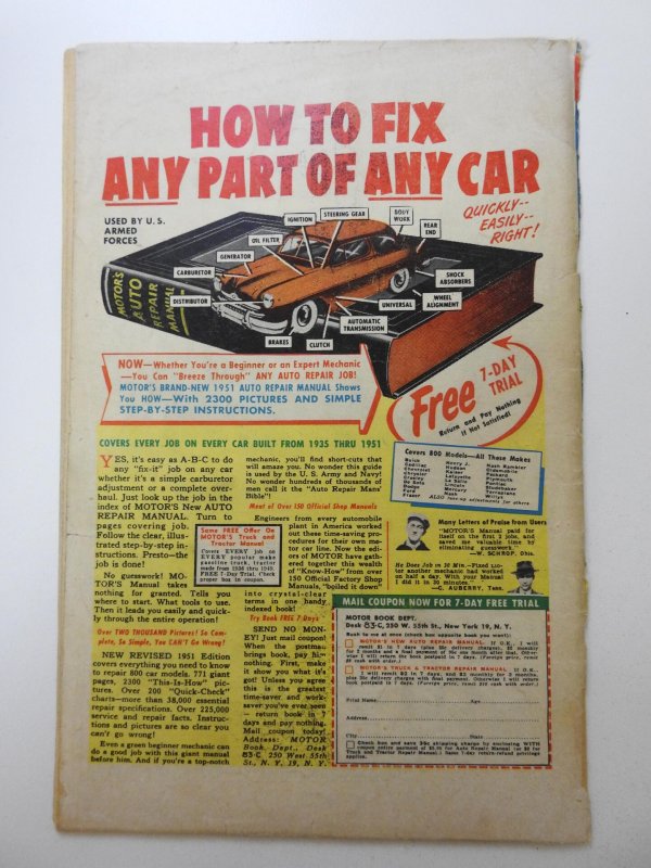 Warfront #4 (1952) Awesome Read! Good+ Condition!