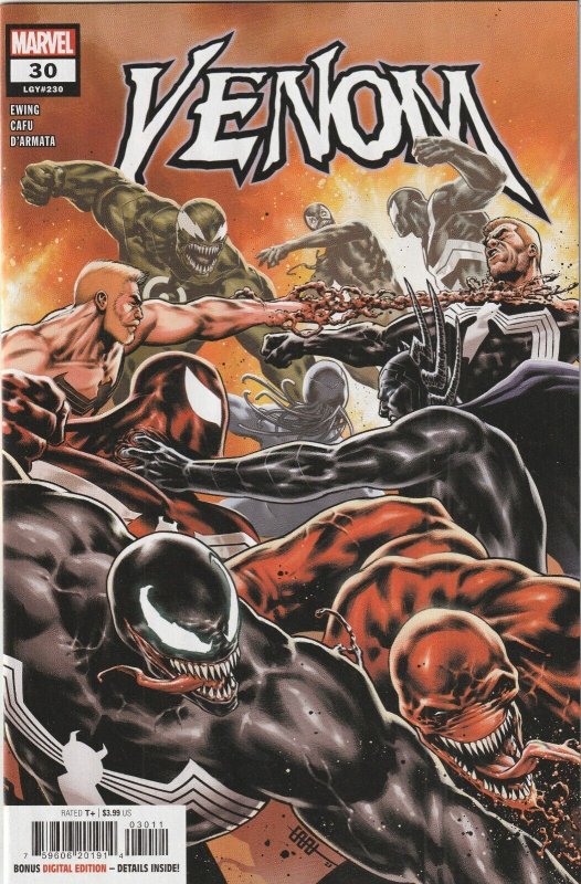 Venom # 30 Cover A NM Marvel 2024 [X7]