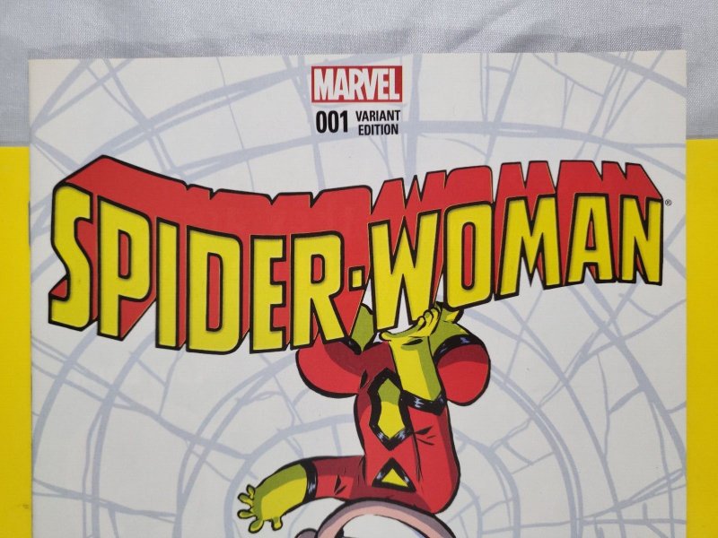 Spider-Woman #1 Skottie Young Variant Spider-Verse Marvel 2015