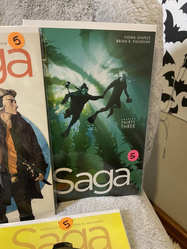 SAGA lot of 5 books