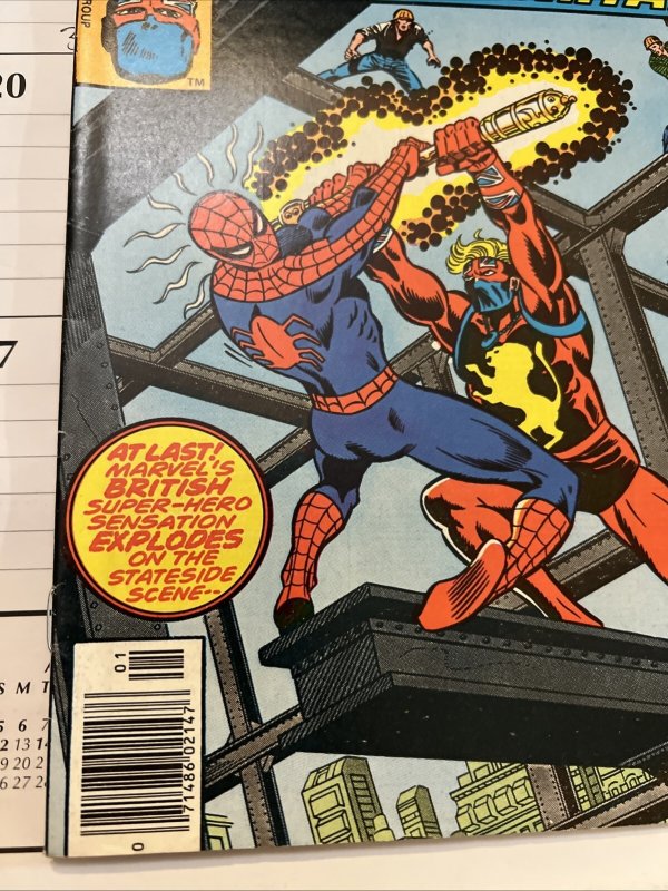 Marvel Team-Up #65 Spider-Man 1st US App Captain Britain 1978 Bronze Age Marvel
