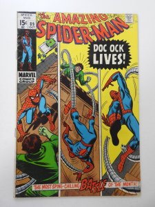 The Amazing Spider-Man #89 (1970) VG+ Condition moisture stain