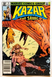 Ka-Zar the Savage #6 Newsstand (Sept 1981, Marvel) 4.5 VG+