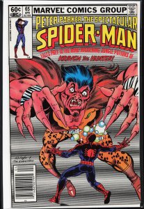 The Spectacular Spider-Man #65 (1982) Spider-Man