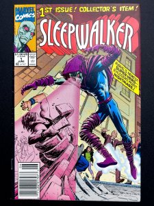 Sleepwalker #1 (1991) Newsstand - [KEY] 1st APP - VF