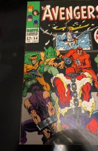 The Avengers #54 (1968) the new masters of evil 1st app