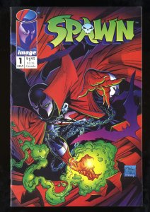 Spawn #1 VF/NM 9.0 McFarlane!