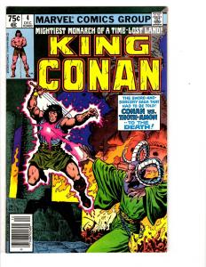 5 King Conan Marvel Comic Books #1 2 3 4 5 Barbarian Roy Thomas John Buscema CB1