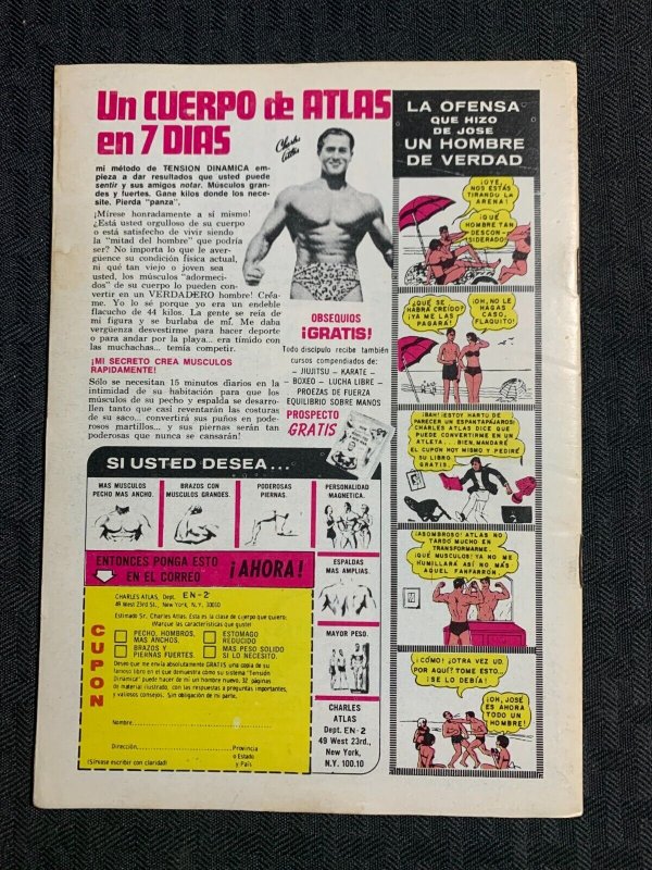 1979 KID ACERO Spanish Digest Comic #11 VG+ 4.5 El Doble Fantastico