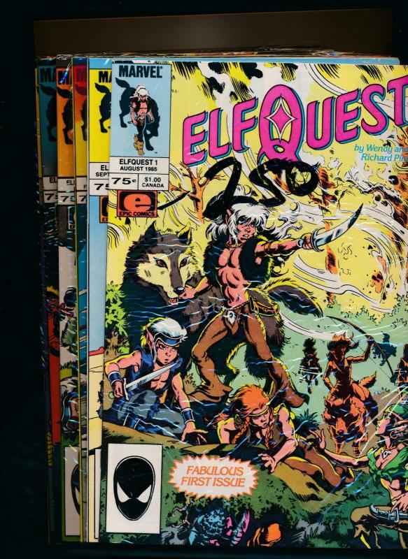 MARVEL Comics LOT of 18! ELF QUEST #1-2,#4-7,#10-13,#15-17,#19-23,#28 (HX864) 