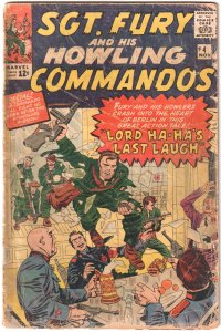 Sgt. Fury #4 (1963) Sgt. Fury and His Howling Commandos