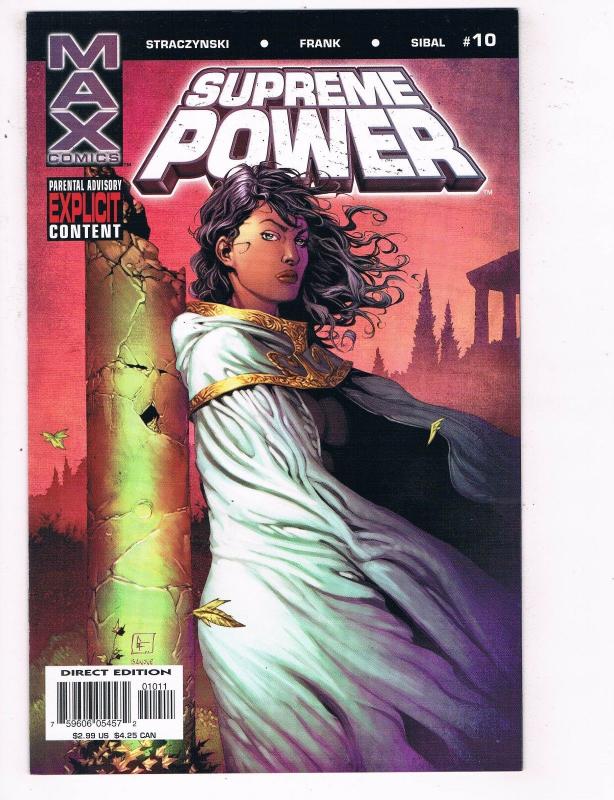 Supreme Power #10 FN Max Comics Comic Book Straczynski 2004 DE35