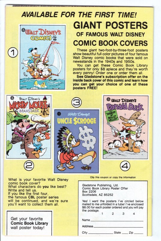 UNCLE SCROOGE #210 - 5.5 - WP